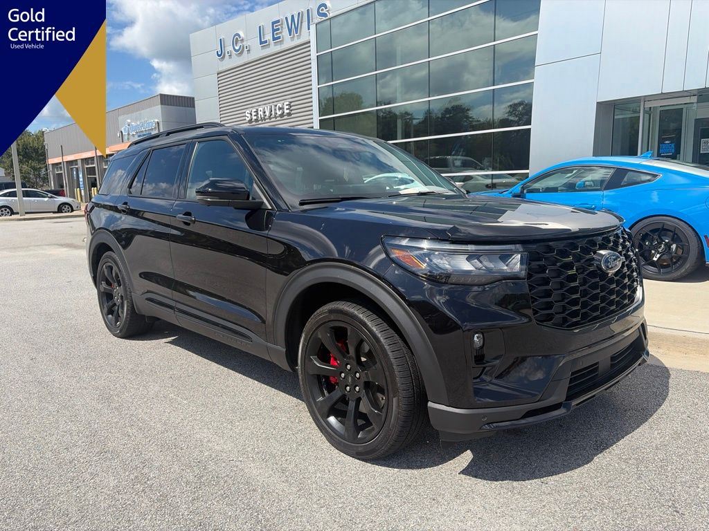 Agate Black Metallic 2026 Ford Explorer SUV / Crossover Rear-Wheel Drive Automatic
