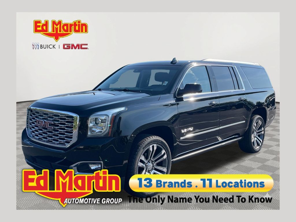 Onyx Black 2018 GMC Yukon XL SUV / Crossover Four-Wheel Drive