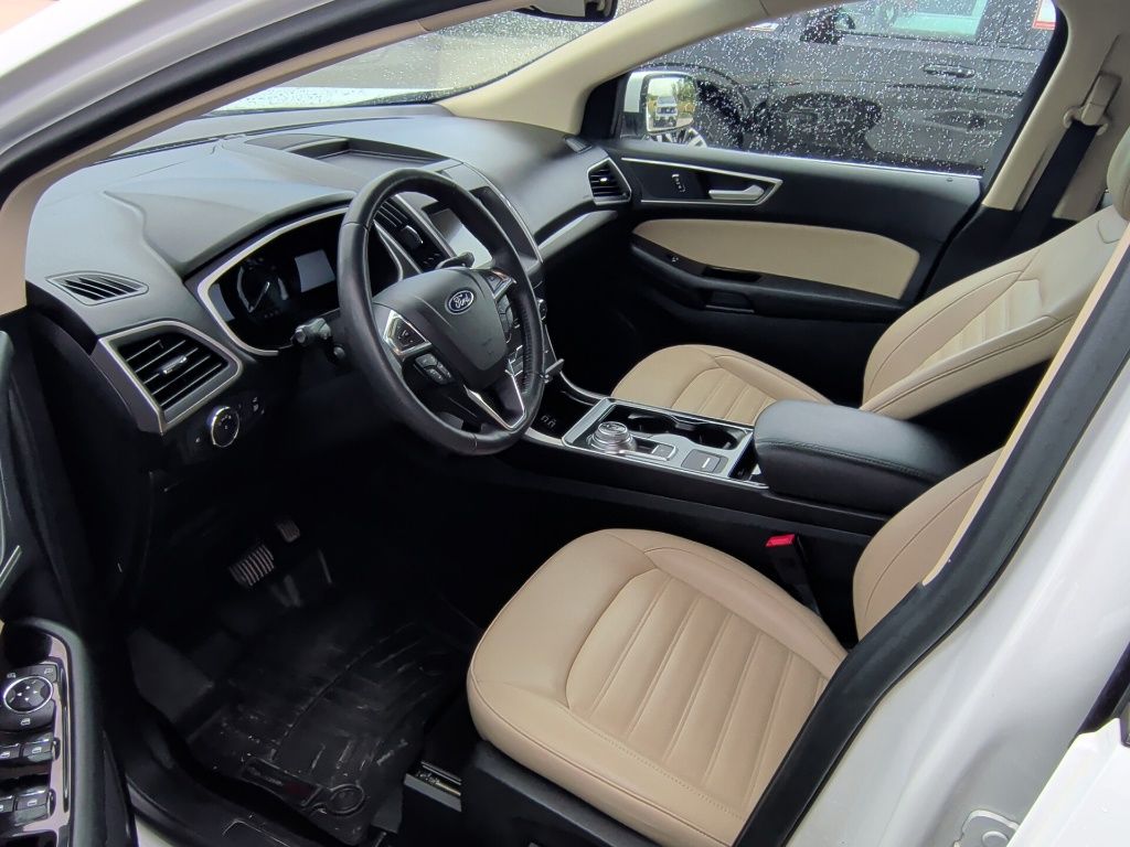 2020 Ford Edge SEL White at DeMontrond Ford