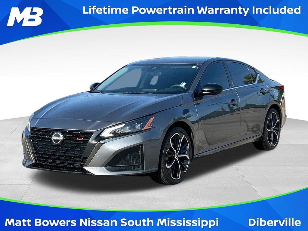 Gray (Gun Metallic) 2024 Nissan Altima Sedan Front-Wheel Drive Continuously Variable Transmission