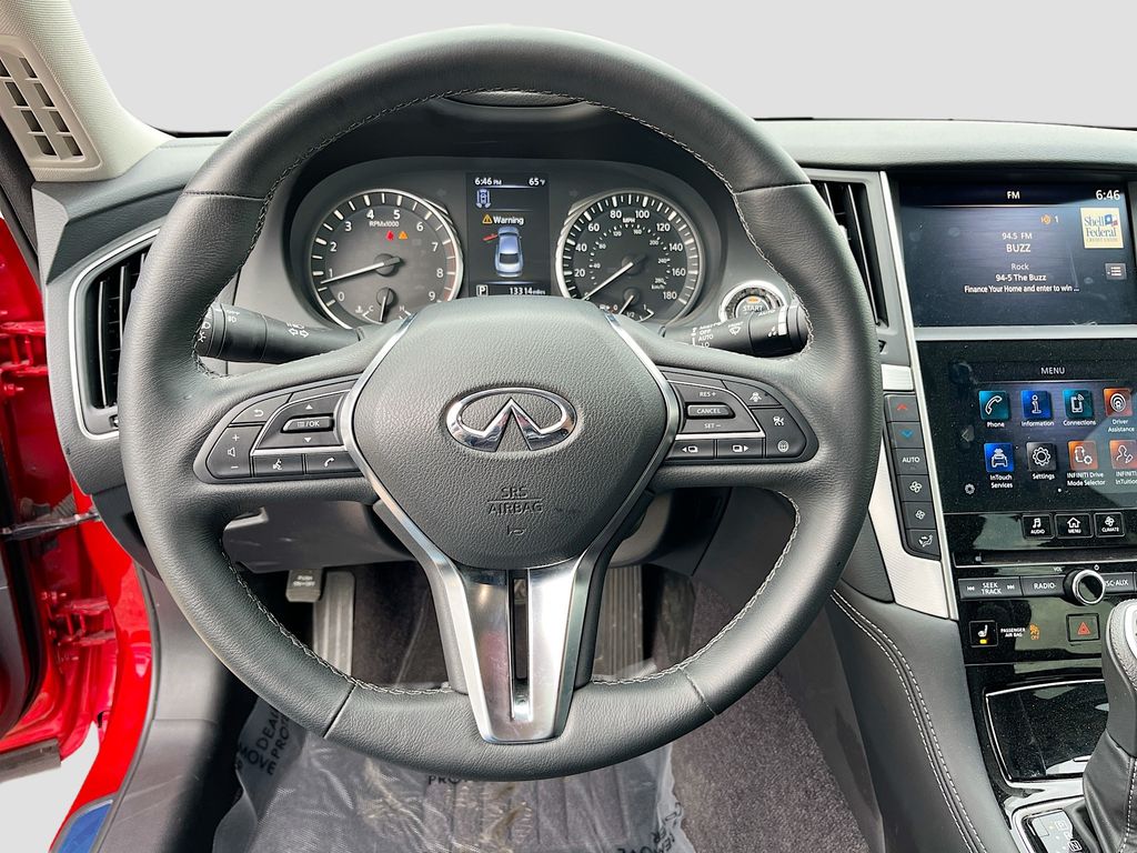 2023 INFINITI Q50 LUXE Red at AutoSavvy Houston Northwest