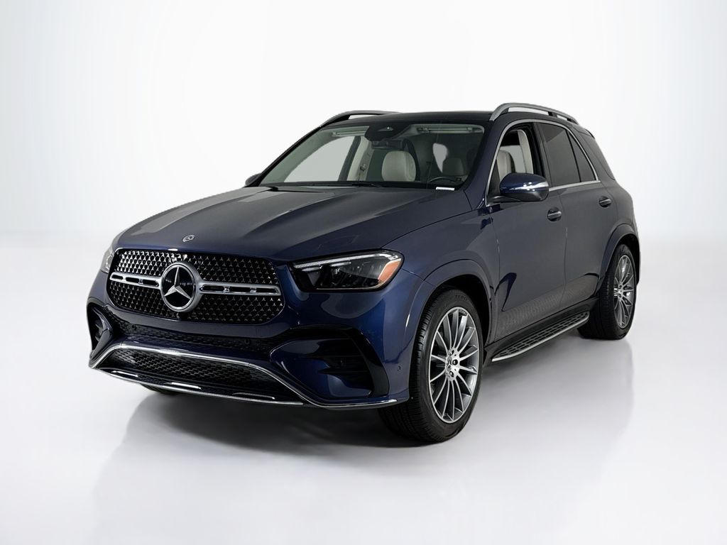 Twilight Blue Metallic 2024 Mercedes-Benz GLE SUV / Crossover All-Wheel Drive 9-Speed Automatic