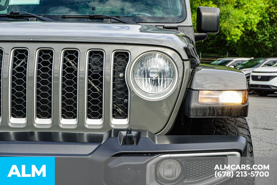 Used 2021 Gray Jeep Overland image 12
