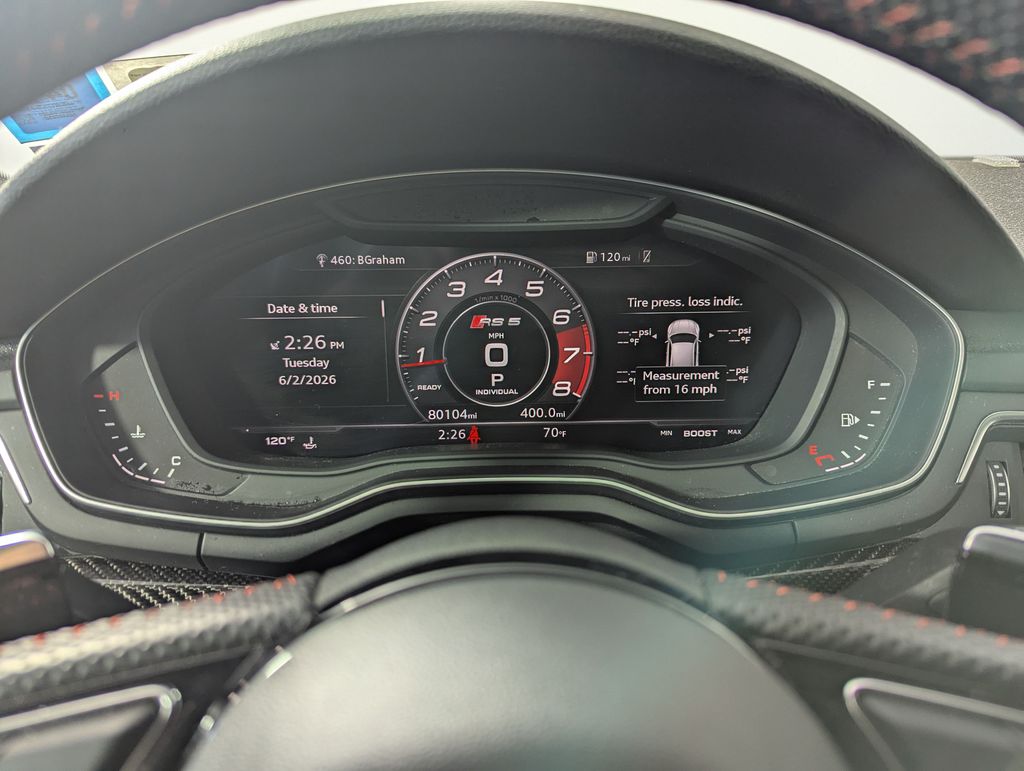 2019 Mythos Black Metallic Audi RS 5 2.9T AWD Hatchback