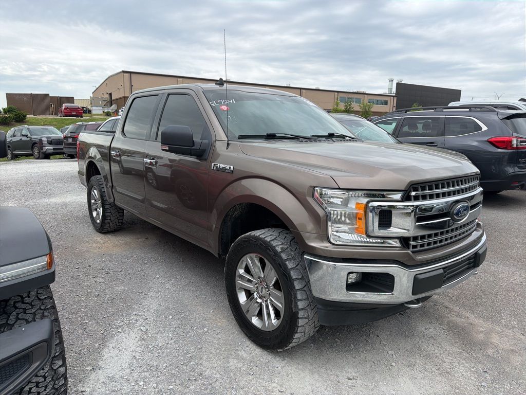 Stone Gray Metallic 2019 Ford F-150 XLT SuperCrew 4WD Pickup Truck Four-Wheel Drive Automatic