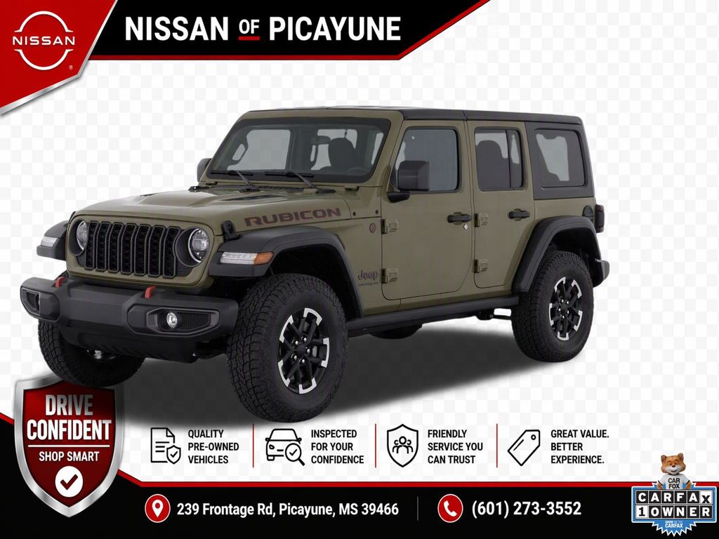 Green 2025 Jeep Wrangler SUV / Crossover Four-Wheel Drive 8-Speed Automatic