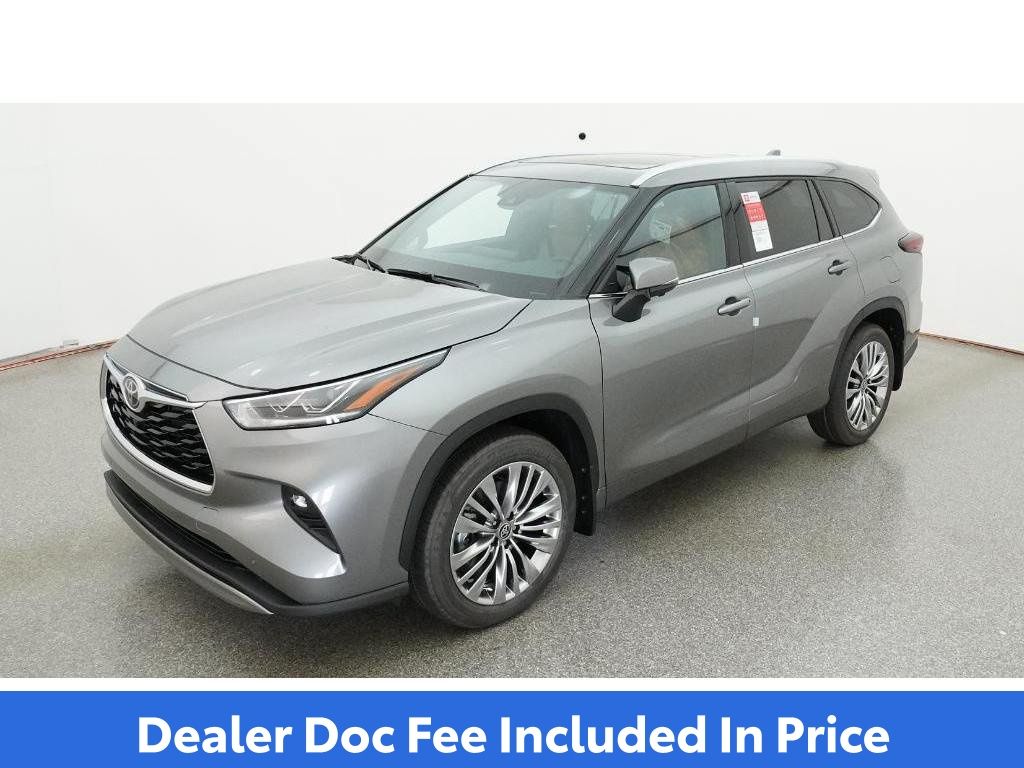 Heavy Metallic 2026 Toyota Highlander SUV / Crossover All-Wheel Drive 8-Speed Automatic