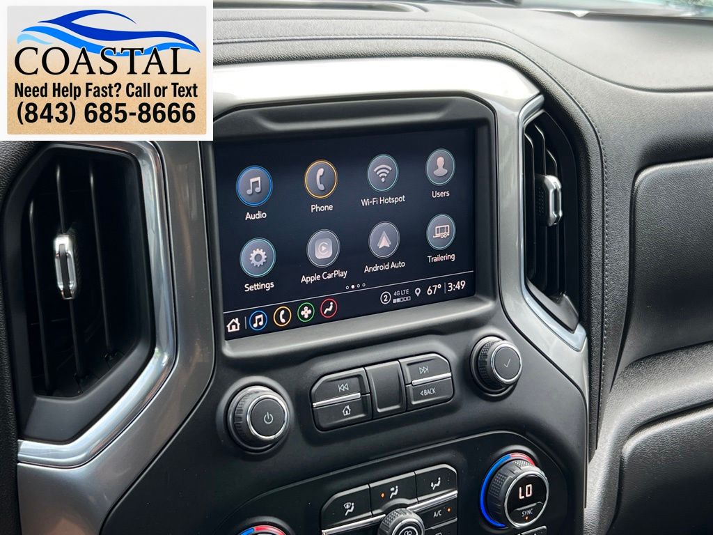 2021 Chevrolet Silverado 1500 LTZ Blue at Bob Mills Chevrolet