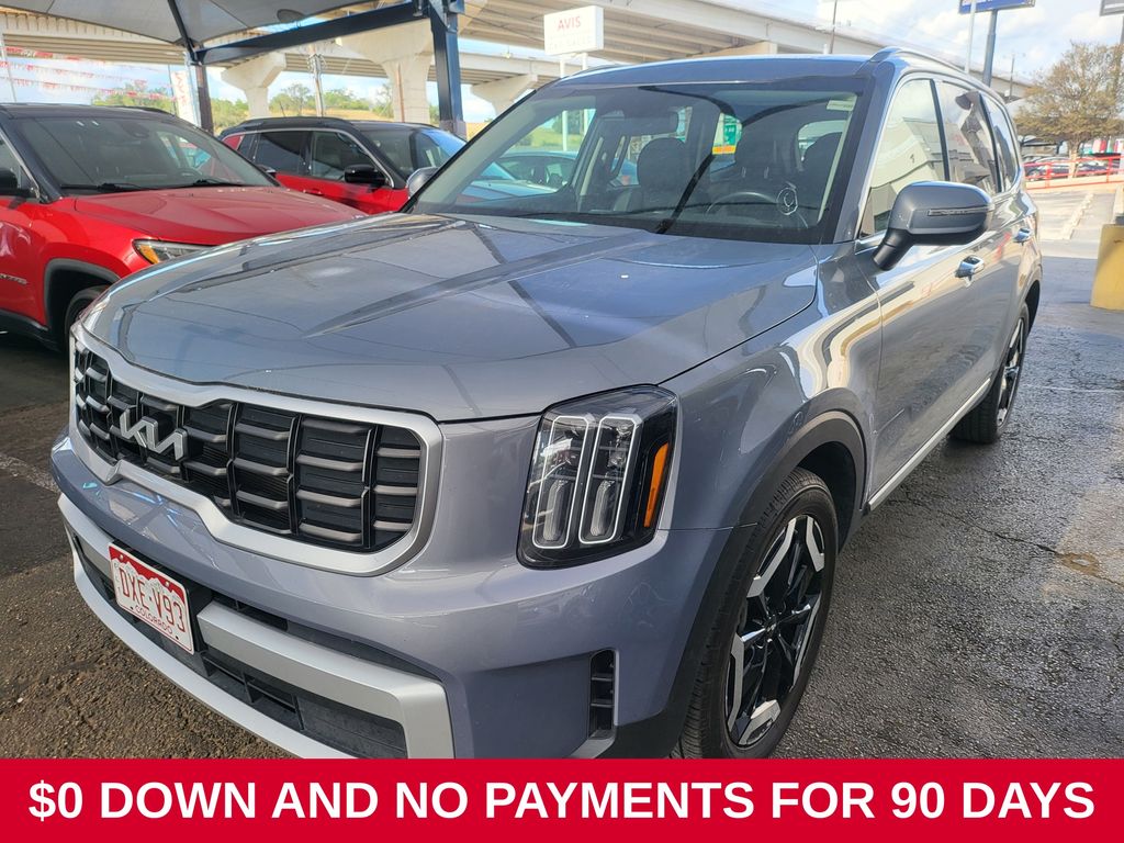 Silver 2025 Kia Telluride SUV / Crossover All-Wheel Drive 8-Speed Automatic