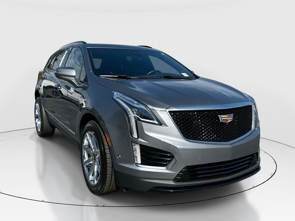Gray (Satin Steel Metallic) 2020 Cadillac XT5 Sport AWD SUV / Crossover Four-Wheel Drive 9-Speed Automatic