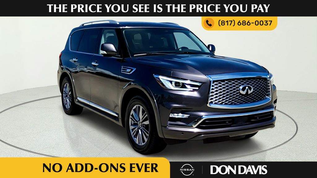 Anthracite Gray 2024 INFINITI QX80 SUV / Crossover All-Wheel Drive 7-Speed Automatic