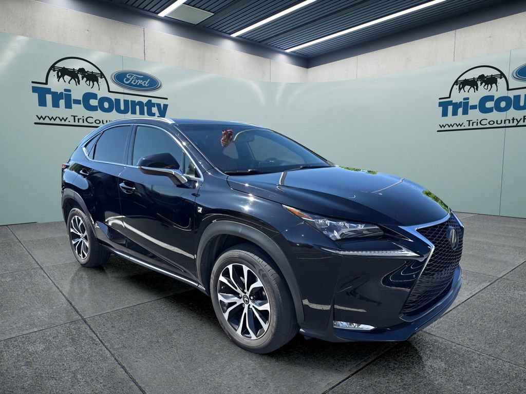 Black (Obsidian) 2016 Lexus NX 200t F Sport AWD SUV / Crossover All-Wheel Drive 6-Speed Automatic