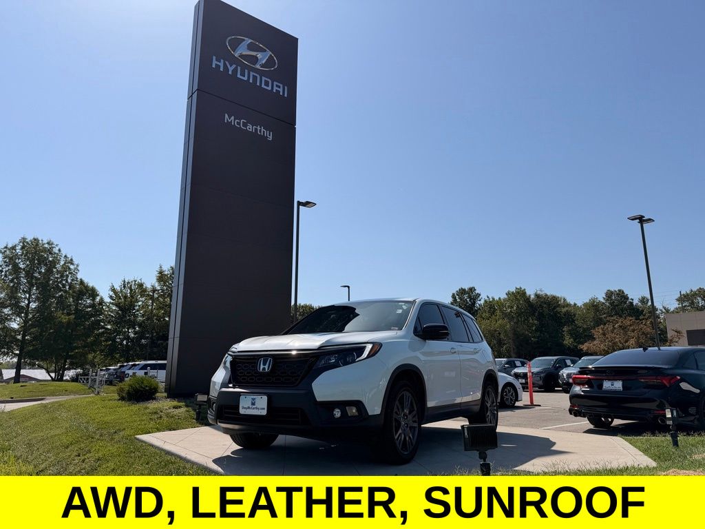 White 2021 Honda Passport SUV / Crossover All-Wheel Drive 9-Speed Automatic