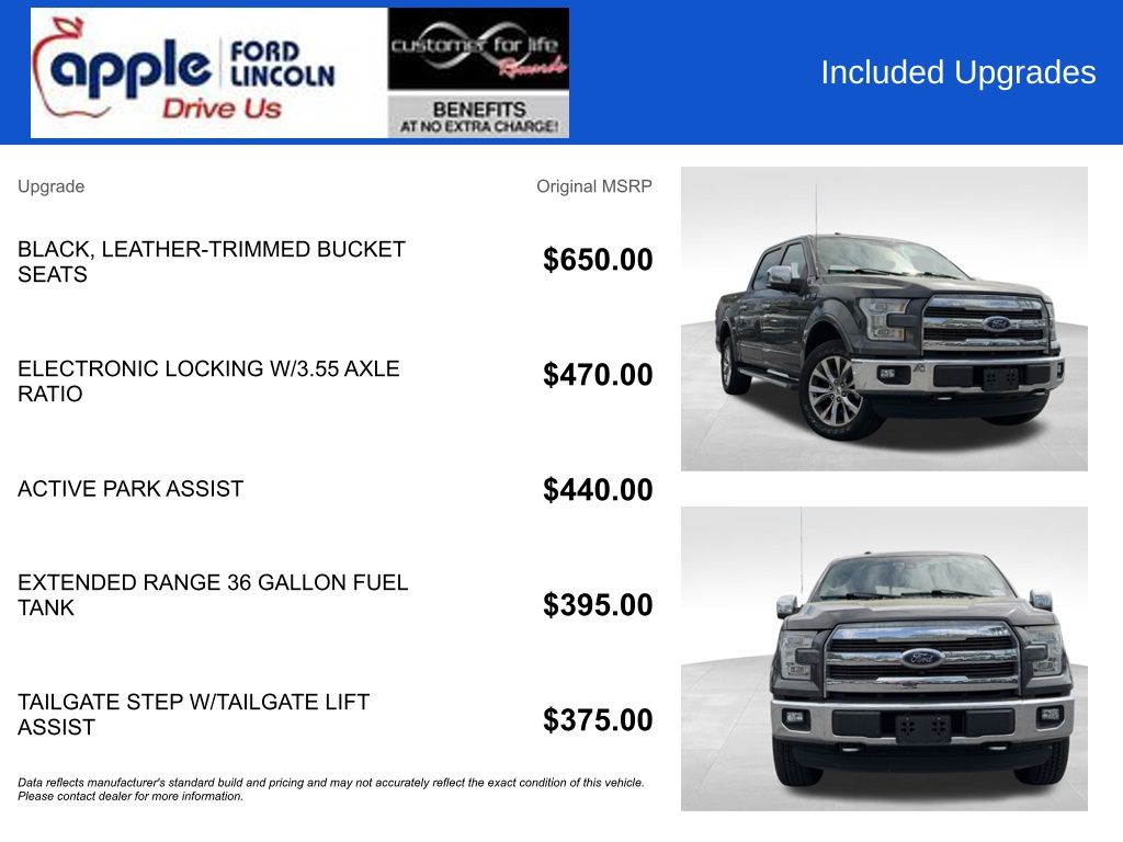 2016 Ford F-150 LARIAT