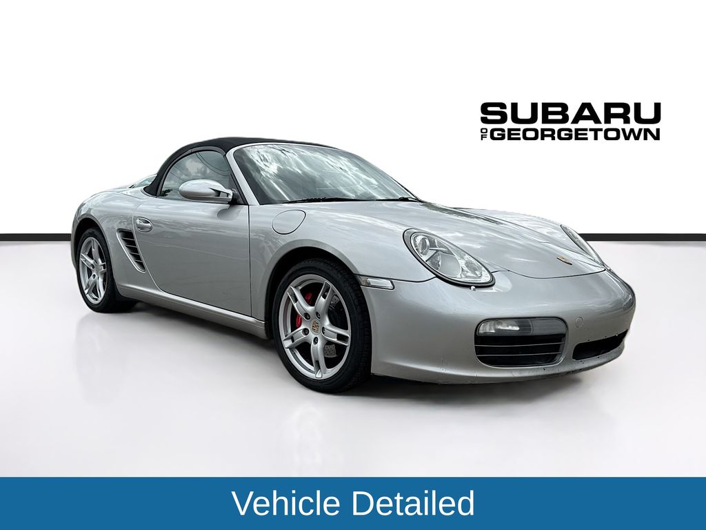 Silver 2005 Porsche Boxster S Convertible Rear-Wheel Drive 6-Speed Manual Overdrive