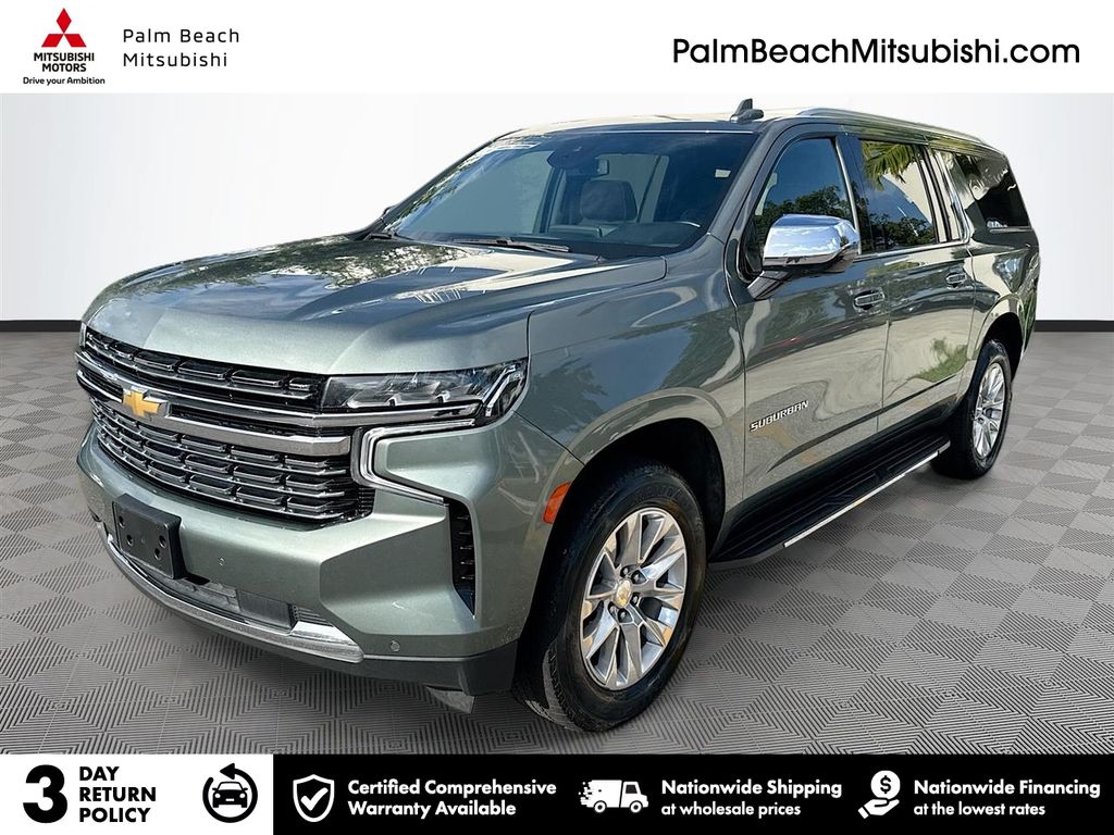 Silver Sage 2024 Chevrolet Suburban Premier 4WD SUV / Crossover Four-Wheel Drive