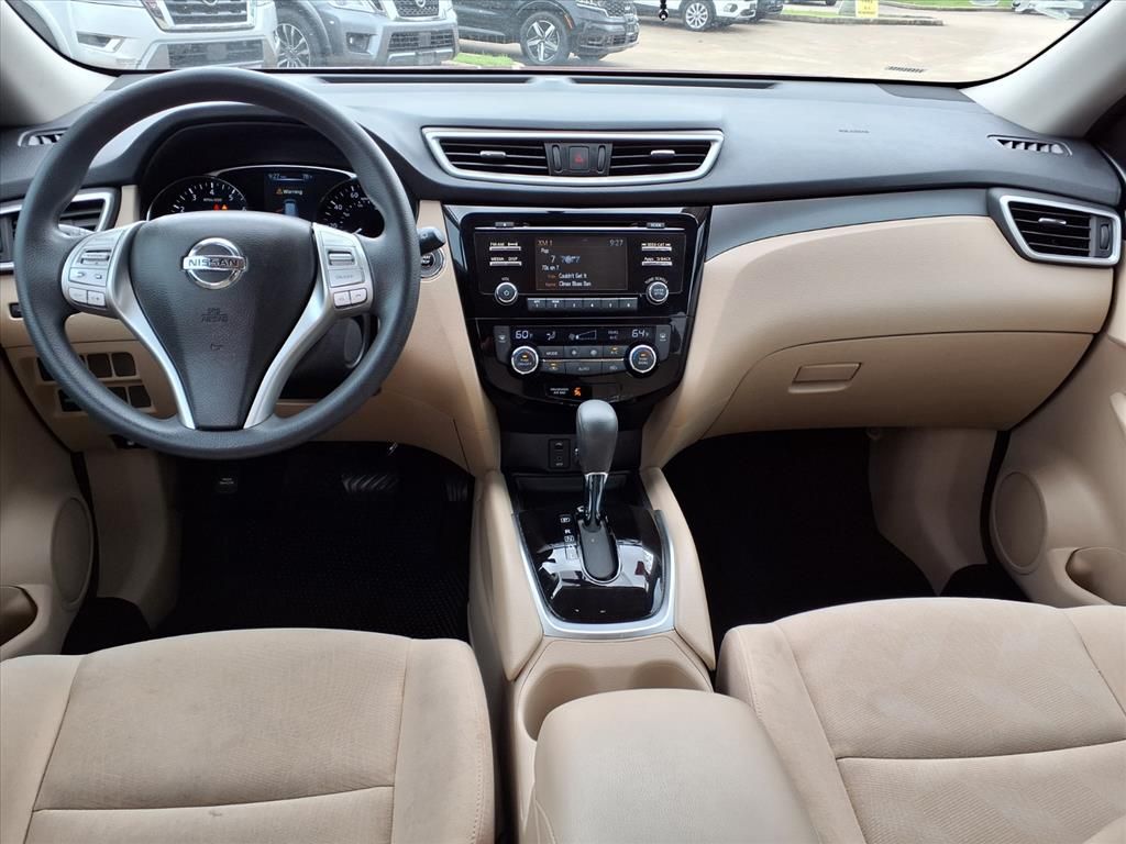 2016 Nissan Rogue SV Red at DeMontrond Gulf Freeway