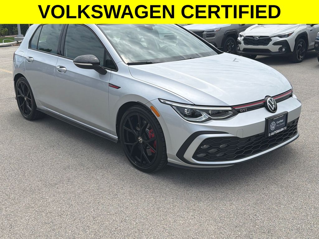 Reflex Silver Metallic 2024 Volkswagen Golf GTI Hatchback Front-Wheel Drive 6-Speed Manual