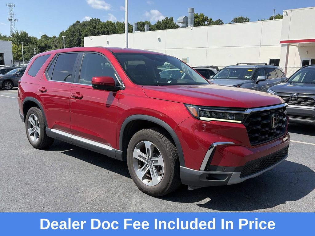 Radiant Red Metallic II 2024 Honda Pilot SUV / Crossover All-Wheel Drive Automatic