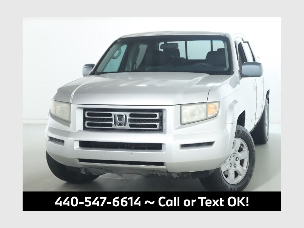 Billet Silver 2006 Honda Ridgeline RTS Pickup Truck All-Wheel Drive 5-Speed Automatic