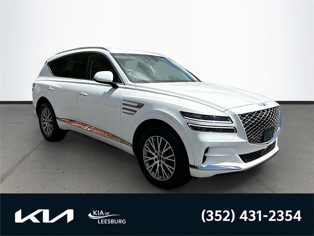 Uyuni White 2024 Genesis GV80 2.5T AWD SUV / Crossover All-Wheel Drive 8-Speed Automatic