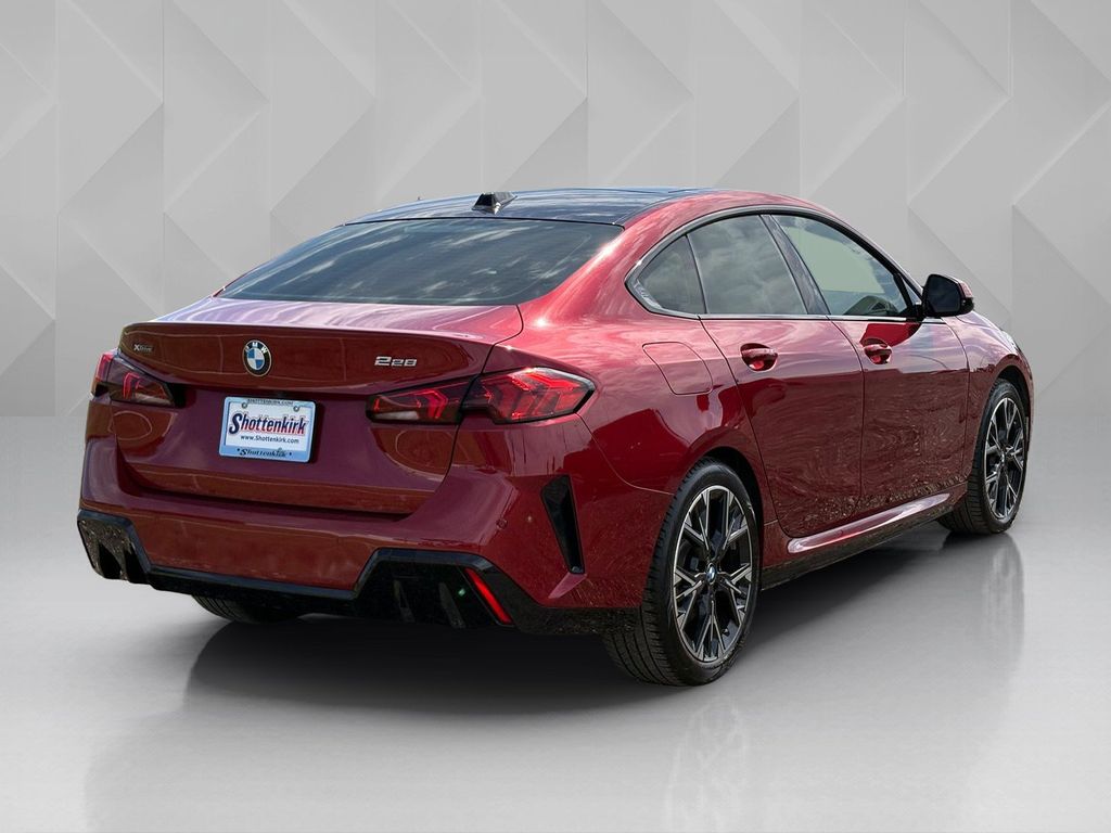 2025 BMW 2 Series 228 xDrive Gran Coupe Red at Texan Dodge Chrysler Jeep Ram