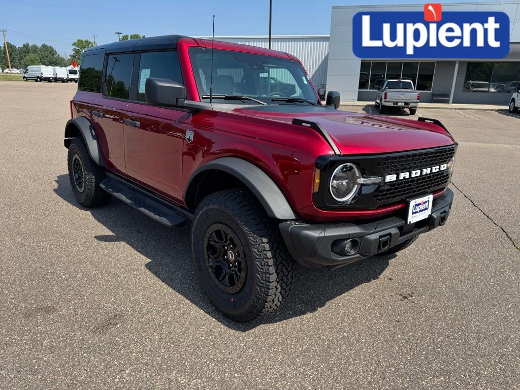 Ruby Red Metallic 2025 Ford Bronco Big Bend 4-Door 4WD SUV / Crossover Four-Wheel Drive Automatic