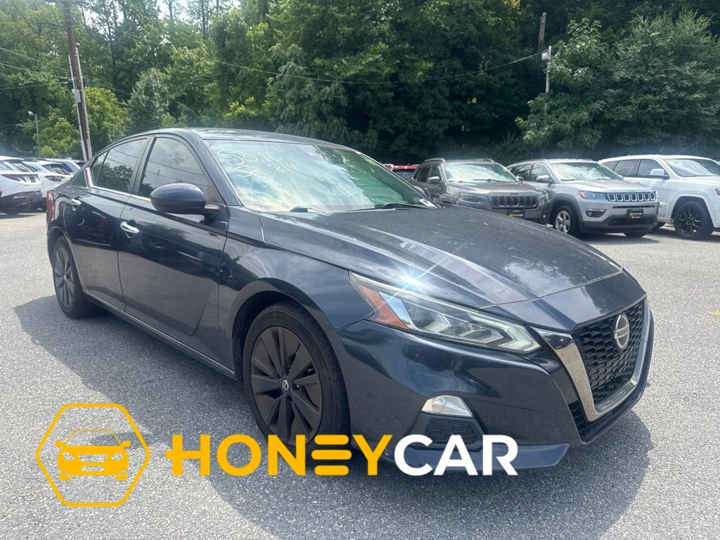 Storm Blue Metallic 2021 Nissan Altima Sedan Front-Wheel Drive Continuously Variable Transmission