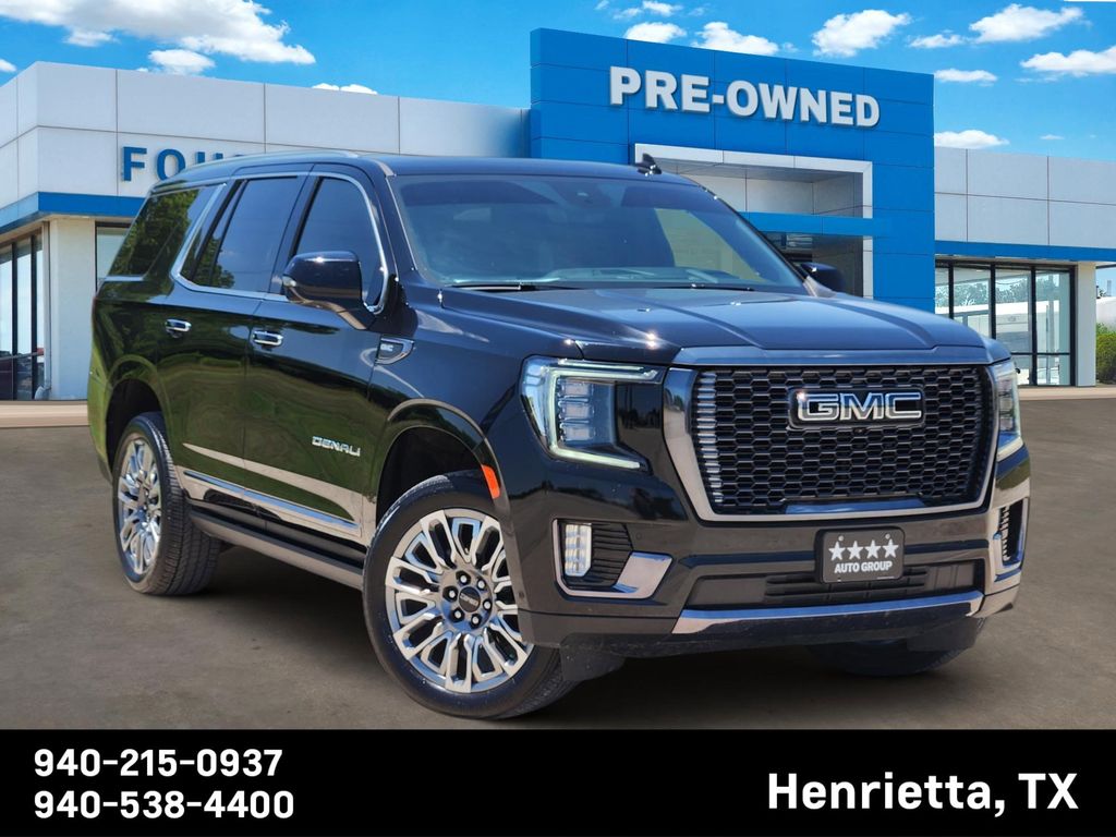 Onyx Black 2024 GMC Yukon Denali Ultimate 4WD SUV / Crossover Four-Wheel Drive
