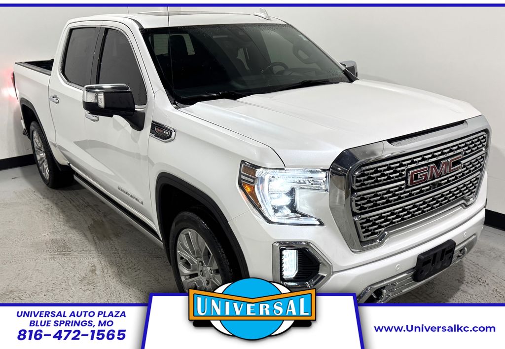 White Frost 2020 GMC Sierra 1500 Pickup Truck Four-Wheel Drive Automatic
