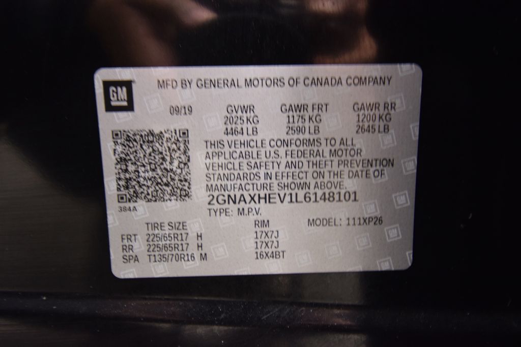 used 2020 Chevrolet Equinox car, priced at $17,400