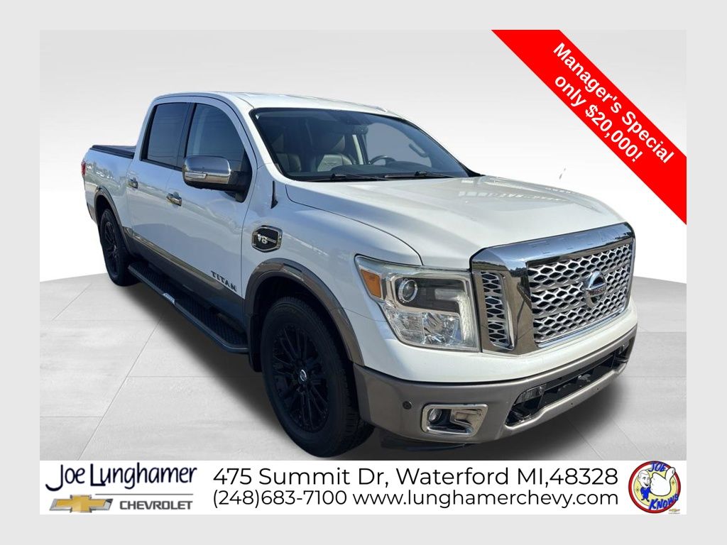 2017 Nissan Titan Platinum Reserve Crew Cab