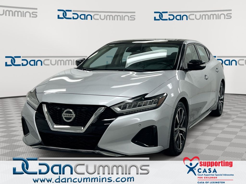 Brilliant Silver Metallic 2020 Nissan Maxima SL FWD Sedan Front-Wheel Drive Continuously Variable Transmission