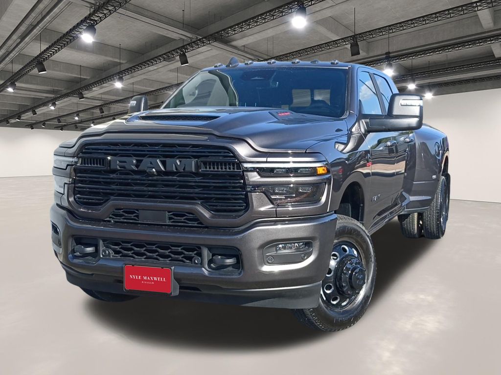 Gray (Granite Crystal Metallic Clearcoat) 2026 RAM 3500 Pickup Truck Four-Wheel Drive 8-Speed Automatic