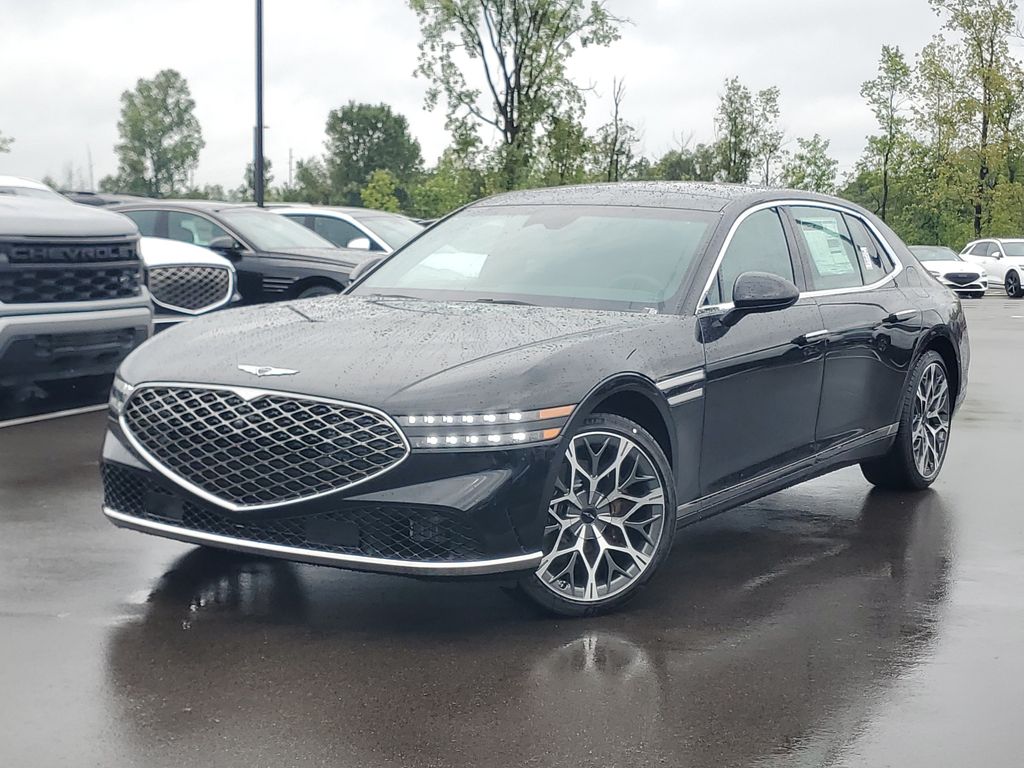 Vik Black 2026 Genesis G90 Sedan All-Wheel Drive 8-Speed Automatic