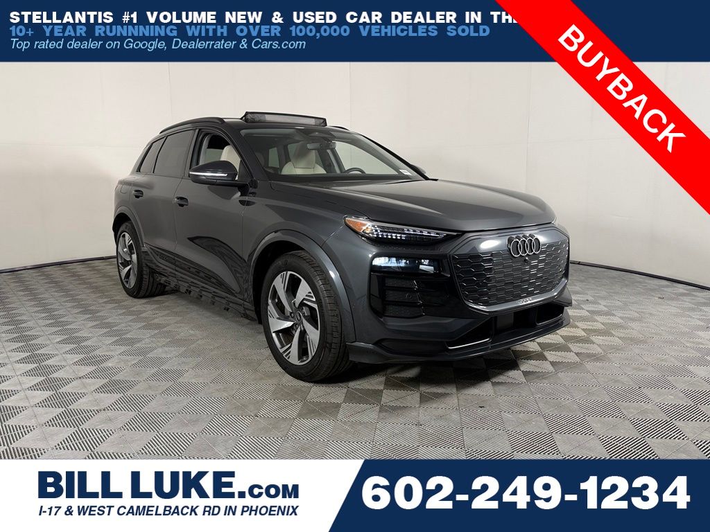 Manhattan Gray Metallic 2025 Audi Q6 e-tron quattro Prestige SUV / Crossover All-Wheel Drive Automatic
