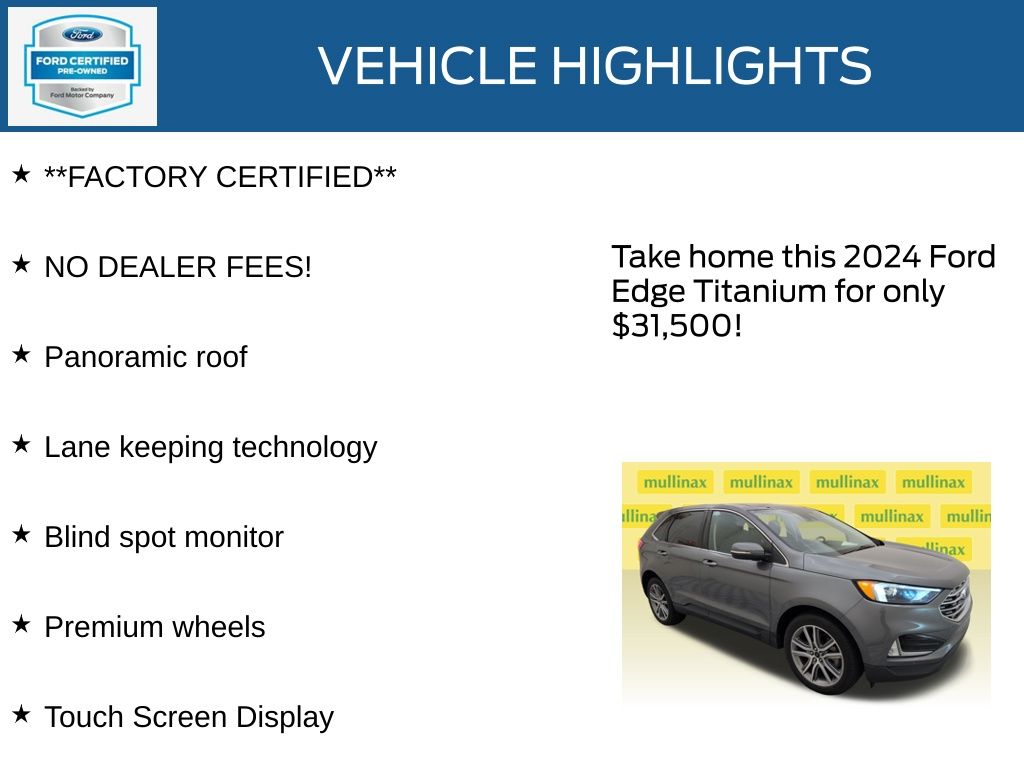 Certified Used 2024 Gray Ford Titanium image 12