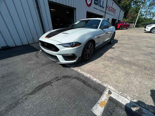 Gray 2022 Ford Mustang Coupe Rear-Wheel Drive Automatic