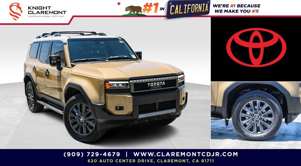 Trail Dust/Gray Scape 2025 Toyota Land Cruiser SUV / Crossover Four-Wheel Drive 8-Speed Automatic