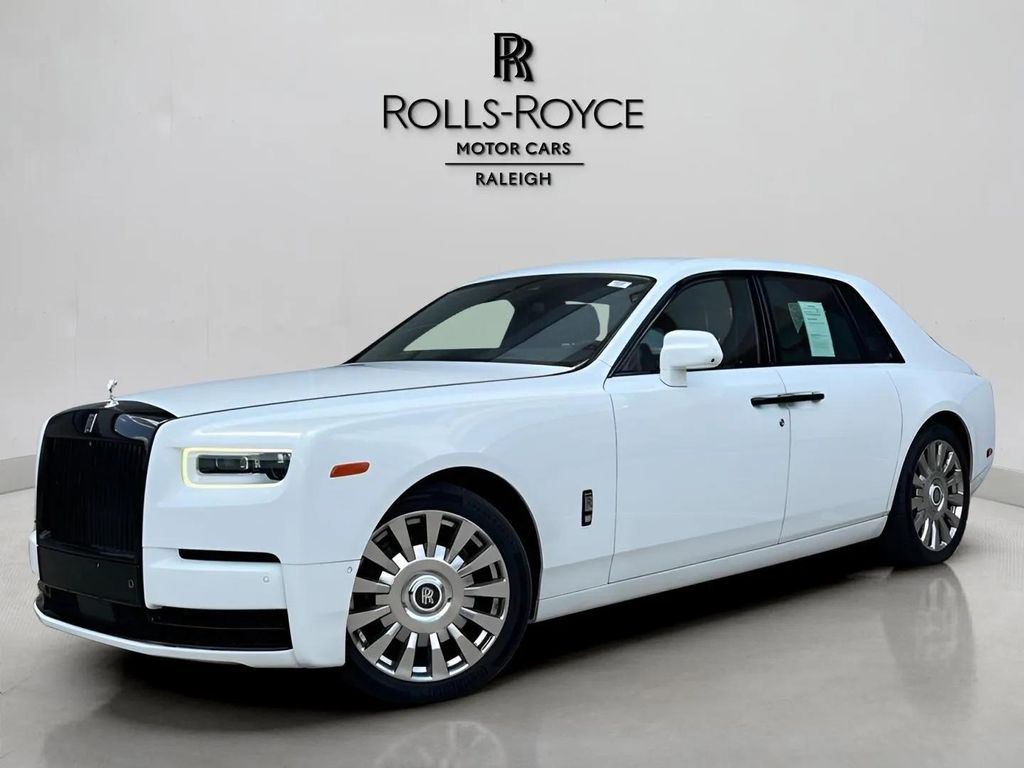 Arctic White 2018 Rolls-Royce Phantom RWD Sedan Rear-Wheel Drive 8-Speed Automatic