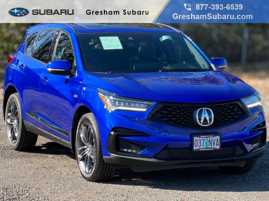 Blue 2020 Acura RDX SUV / Crossover All-Wheel Drive Automatic