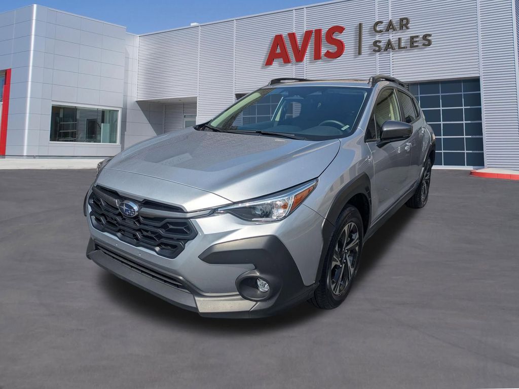 Ice Silver Metallic 2025 Subaru Crosstrek Premium AWD SUV / Crossover All-Wheel Drive Continuously Variable Transmission