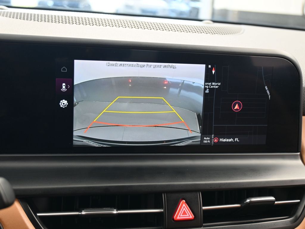 Used 2024 Dark Ocean Blue Kia EX image 19