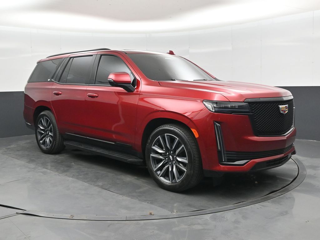 Radiant Red Tintcoat 2024 Cadillac Escalade Sport Platinum 4WD SUV / Crossover Four-Wheel Drive Automatic