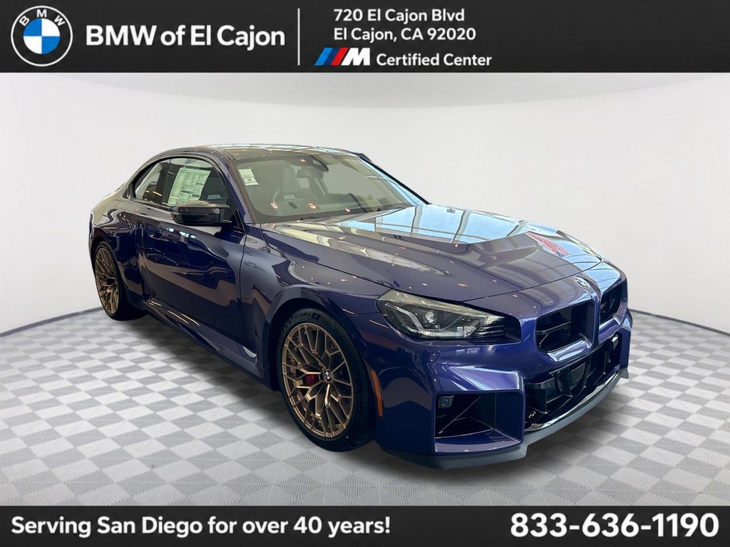 Velvet Blue 2026 BMW M2 Coupe Rear-Wheel Drive 8-Speed Automatic