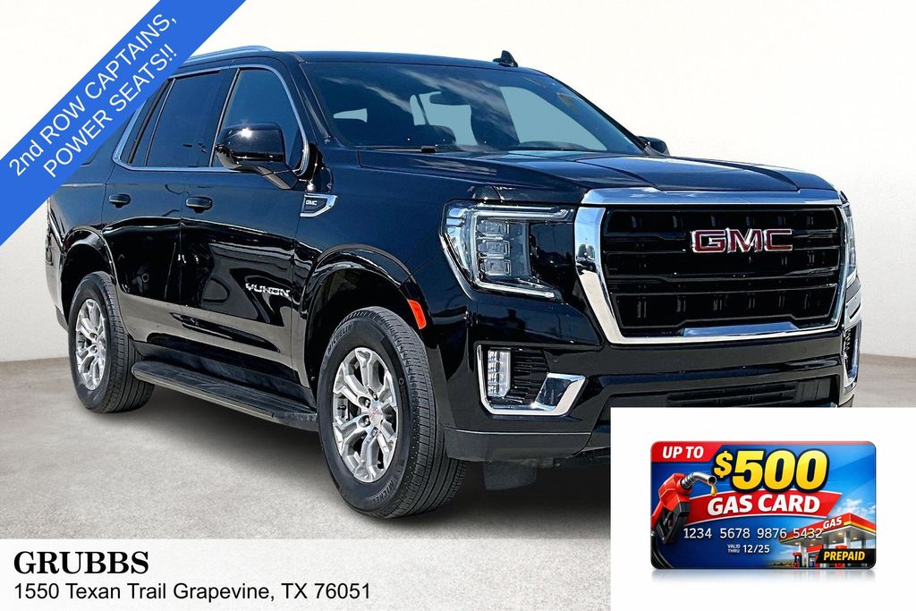 Black 2024 GMC Yukon SLE 4WD SUV / Crossover Four-Wheel Drive