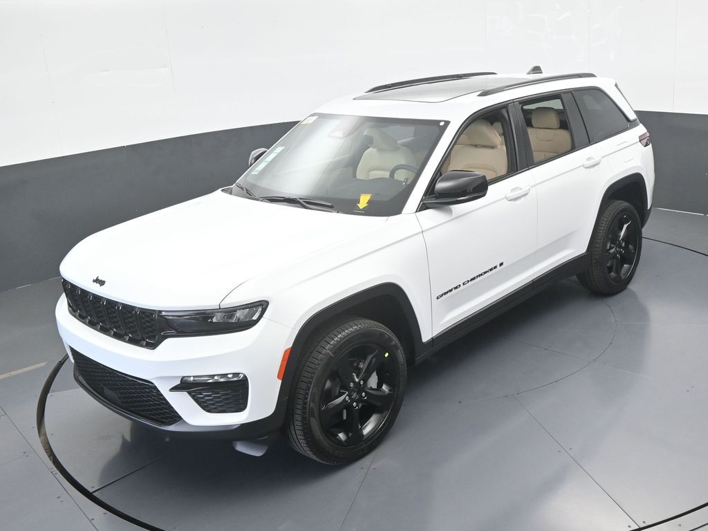 New 2025 Bright White Clearcoat Jeep Limited image 41