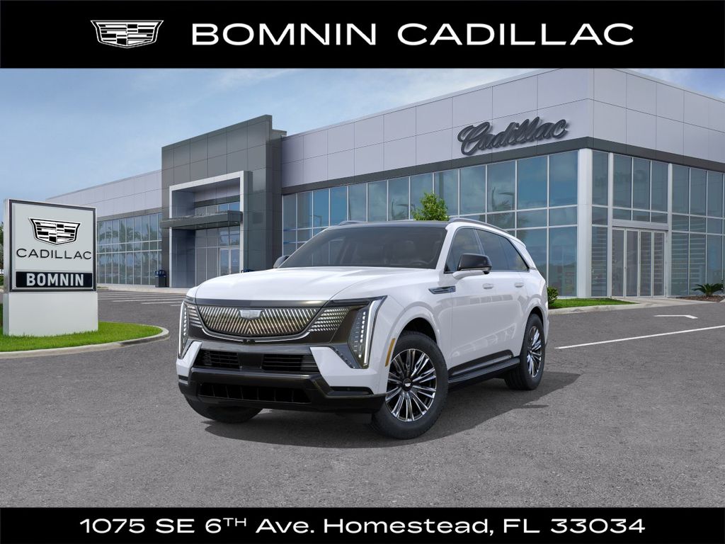 Vibrant White 2026 Cadillac Escalade IQ SUV / Crossover All-Wheel Drive 1-Speed Automatic