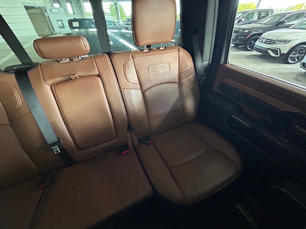 Used 2024 Diamond Black Crystal Pearlcoat Ram Longhorn image 14