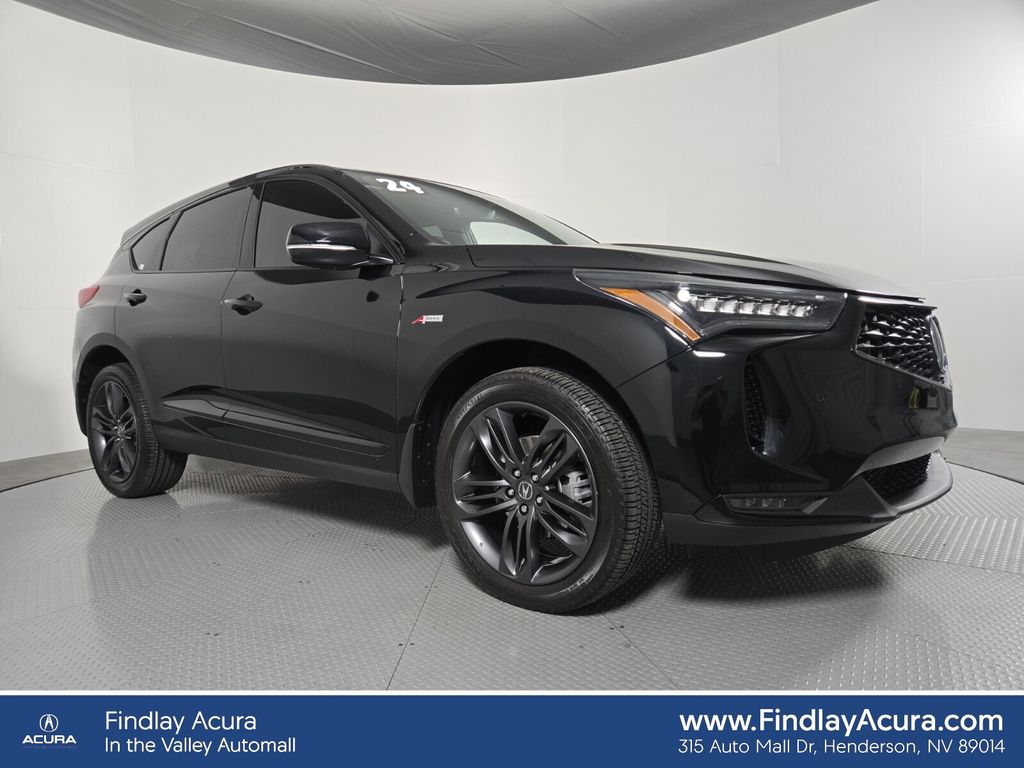 Majestic Black Pearl 2024 Acura RDX SUV / Crossover All-Wheel Drive Automatic